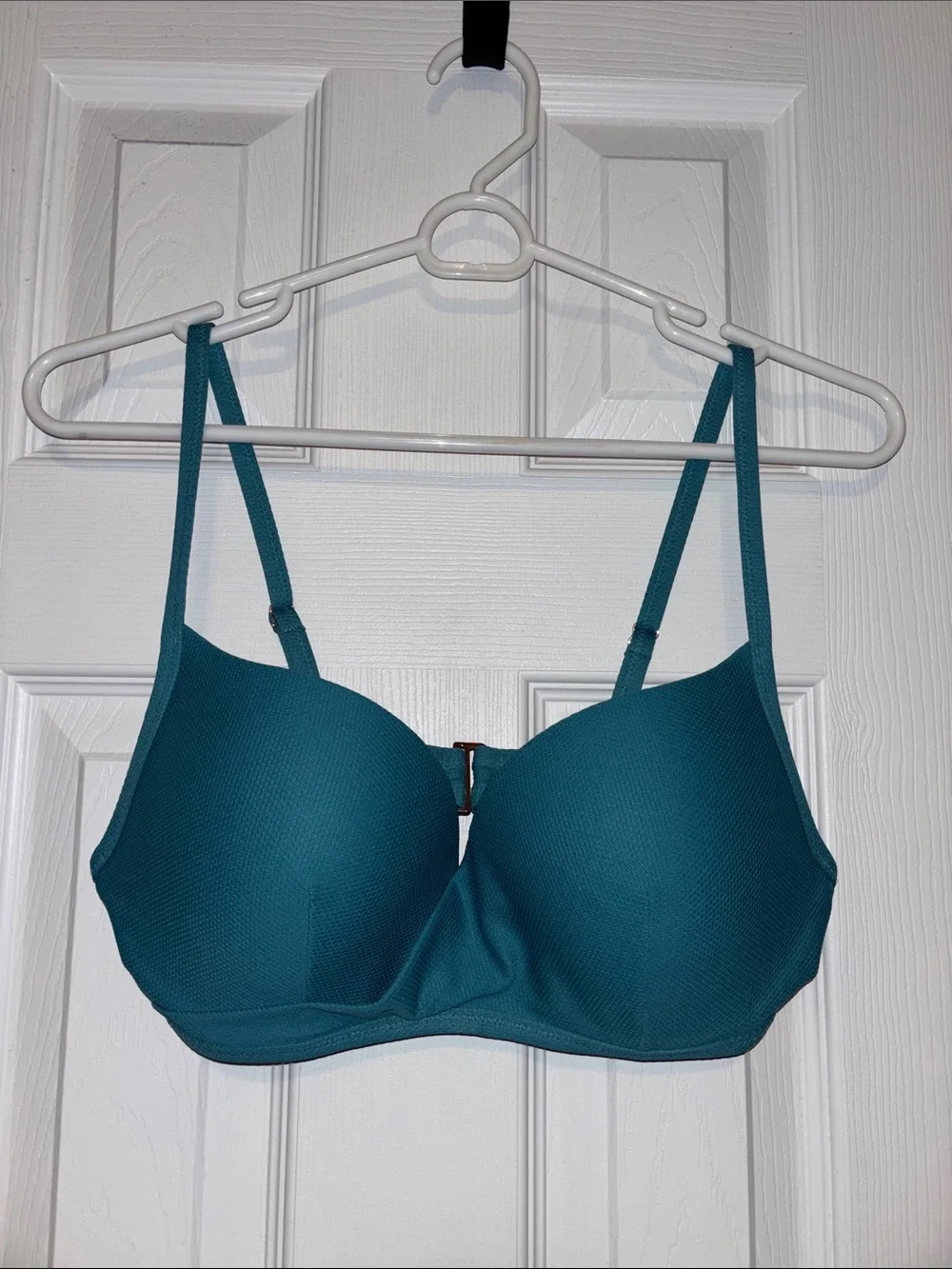 Shade & Shore Teal Underwire Bikini Top